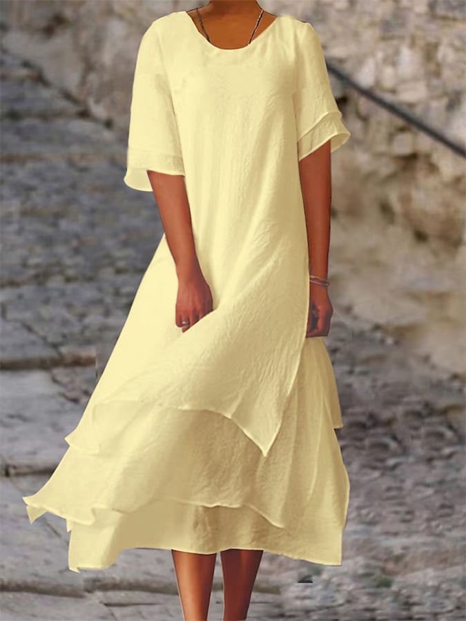 Jolina - Elegant Layered Dress