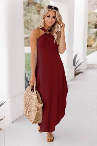 Jelna - Halter Breeze Dress