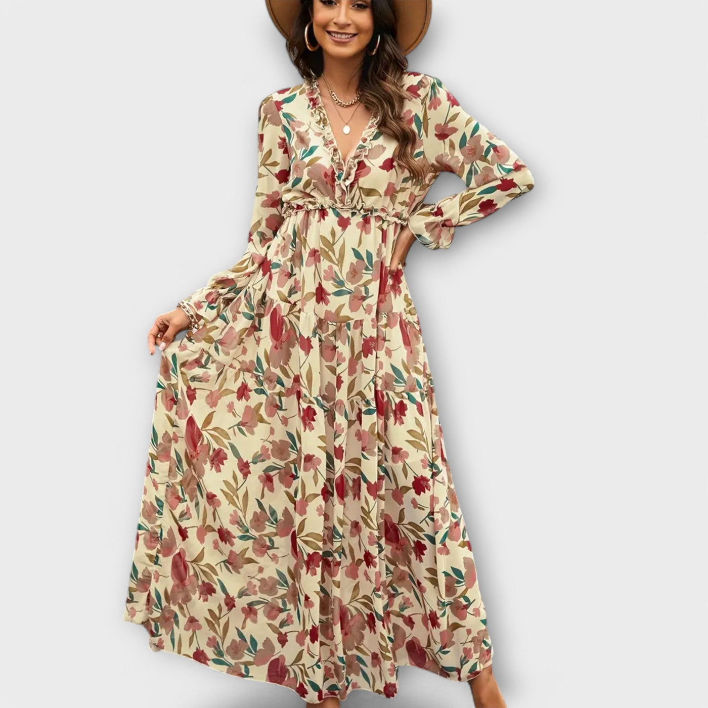 Jhea - Floral Romance Dress