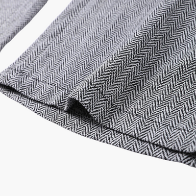 Ivory - Fishbone Crisp 3-Piece Suit