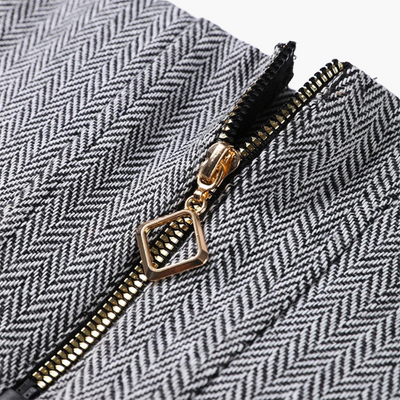 Ivory - Fishbone Crisp 3-Piece Suit