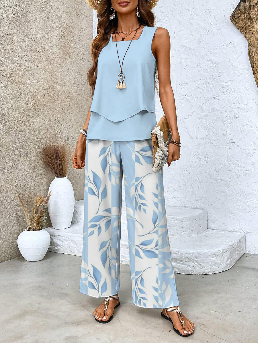 Elara - Sleeveless Summer Set