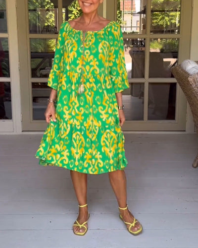 Rica - Relaxed Printed Dress