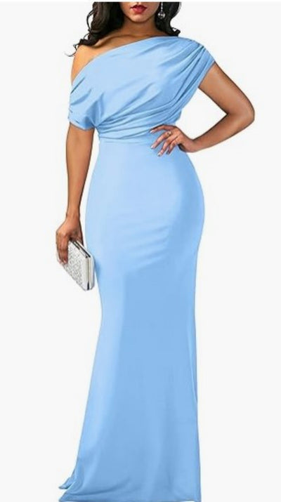 MV Bella Vita Draped Halter Dress