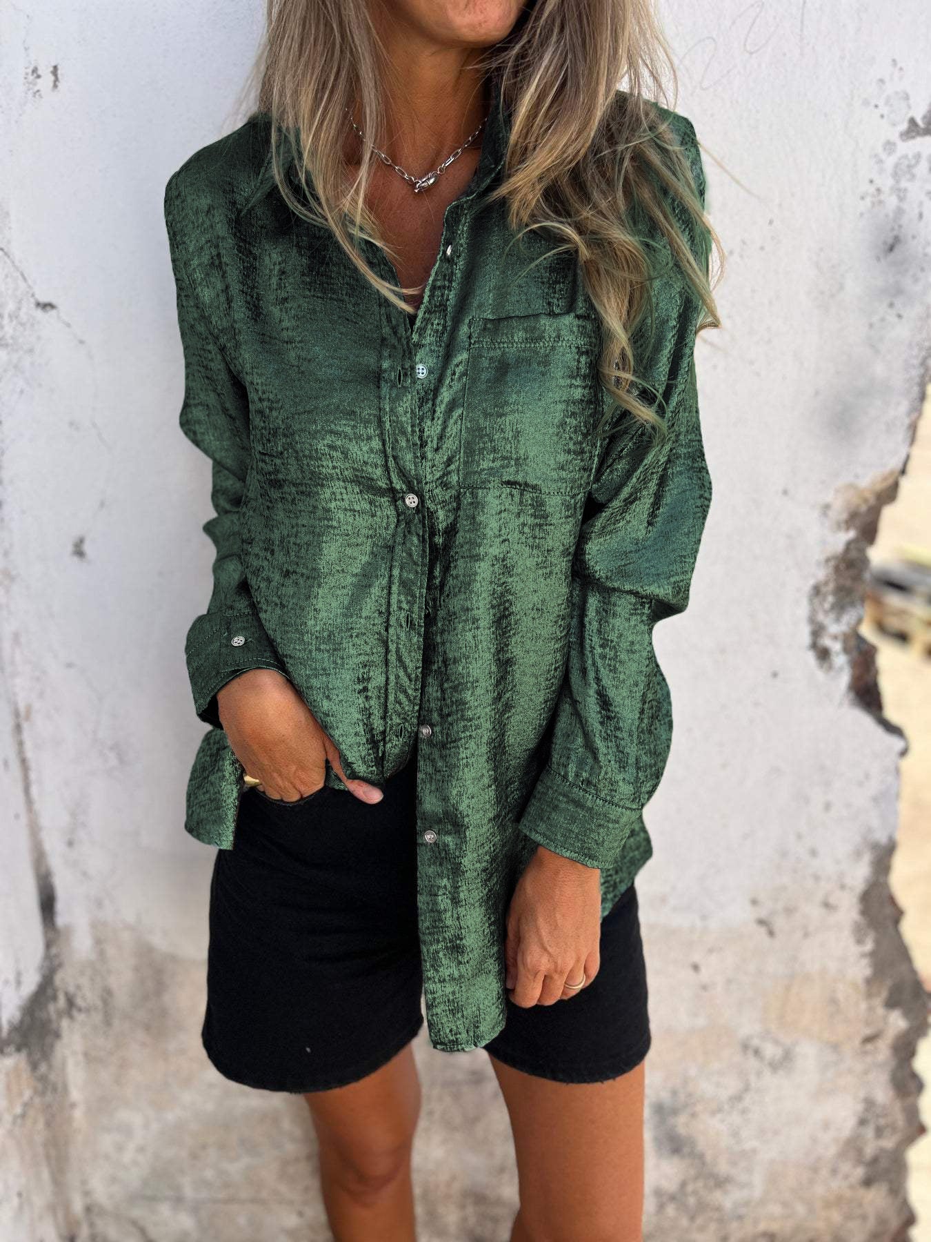 Zella | Chic Shimmer Shirt