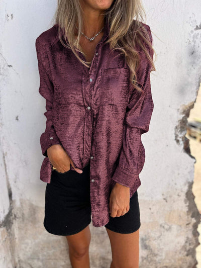 Zella | Chic Shimmer Shirt