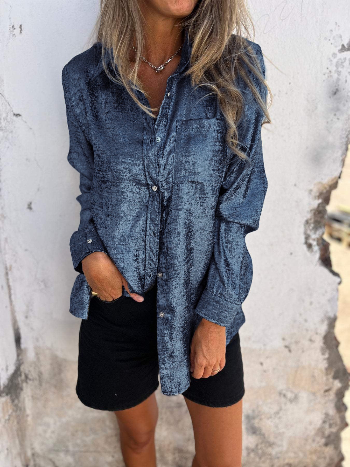 Zella | Chic Shimmer Shirt