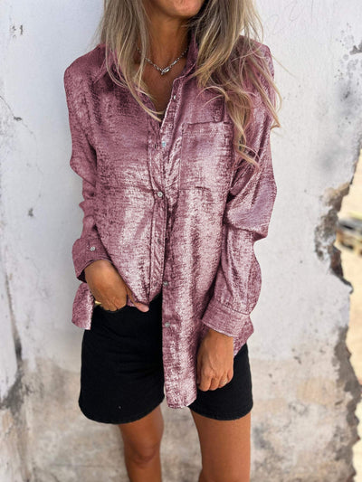 Zella | Chic Shimmer Shirt