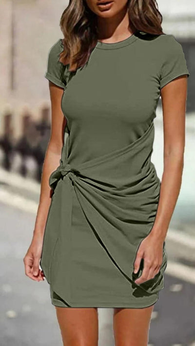 Merry - Effortless Knot Dress