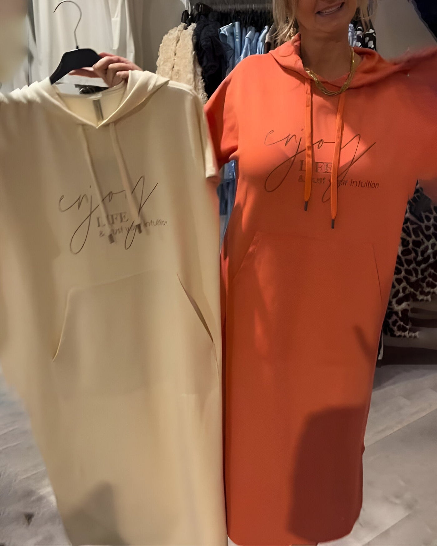 Liara - Casual Hoodie Dress