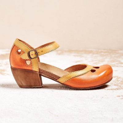 Amalia - Orthopaedic sandals with low heel