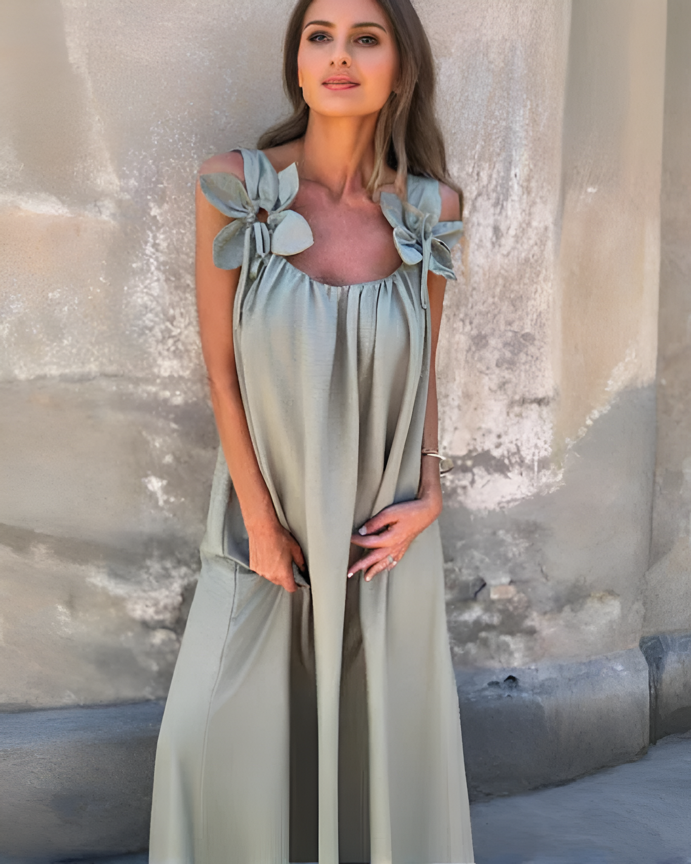 Aina - Petal Breeze Dress