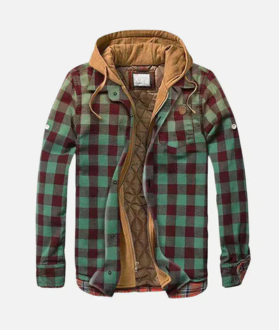 Darwin | Stylish Patchwork Plaid Jacket