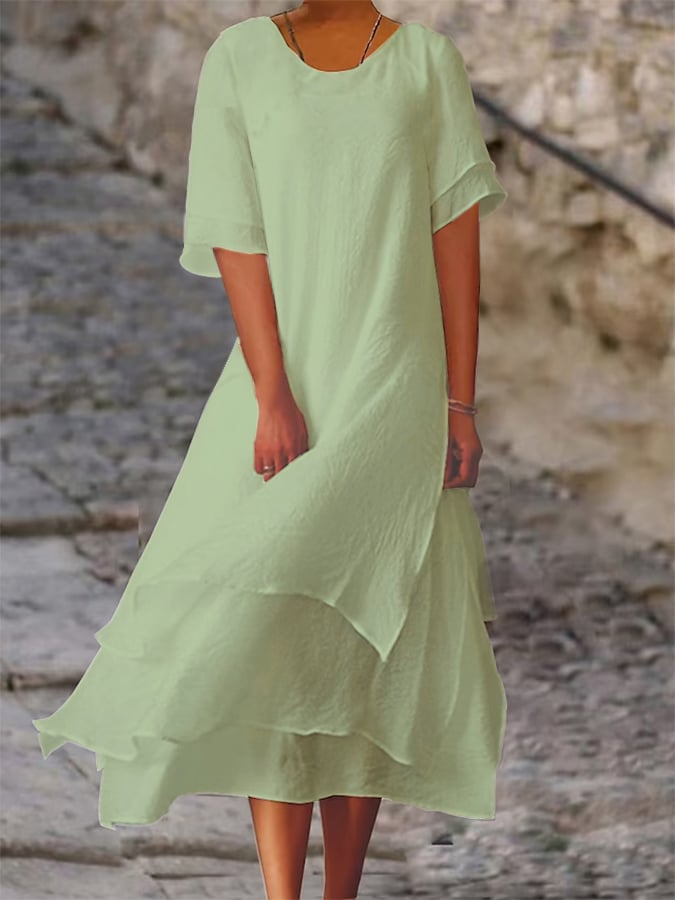 Jolina - Elegant Layered Dress