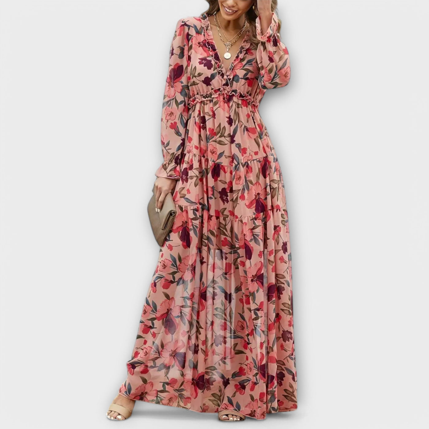 Jhea - Floral Romance Dress