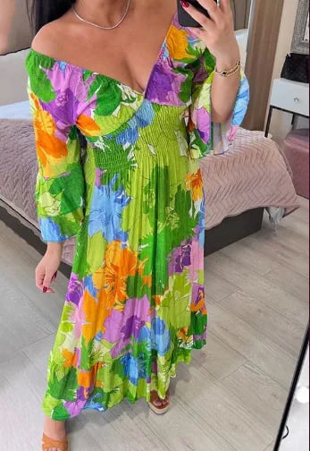 Joana - Tropical Radiance Dress