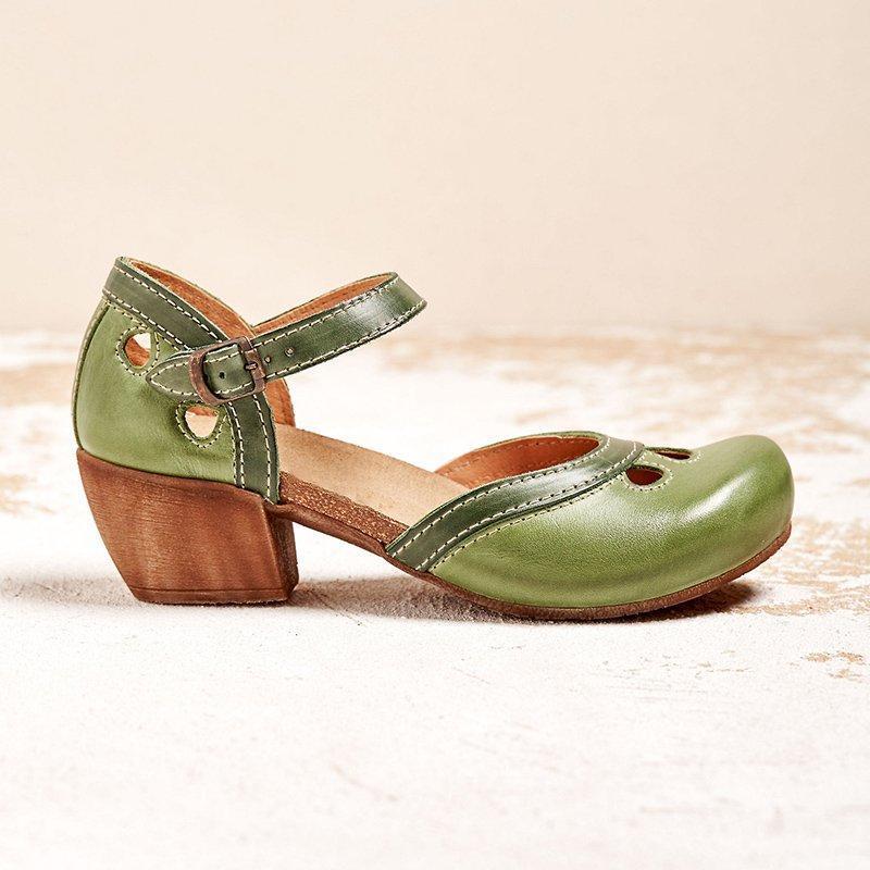 Amalia - Orthopaedic sandals with low heel
