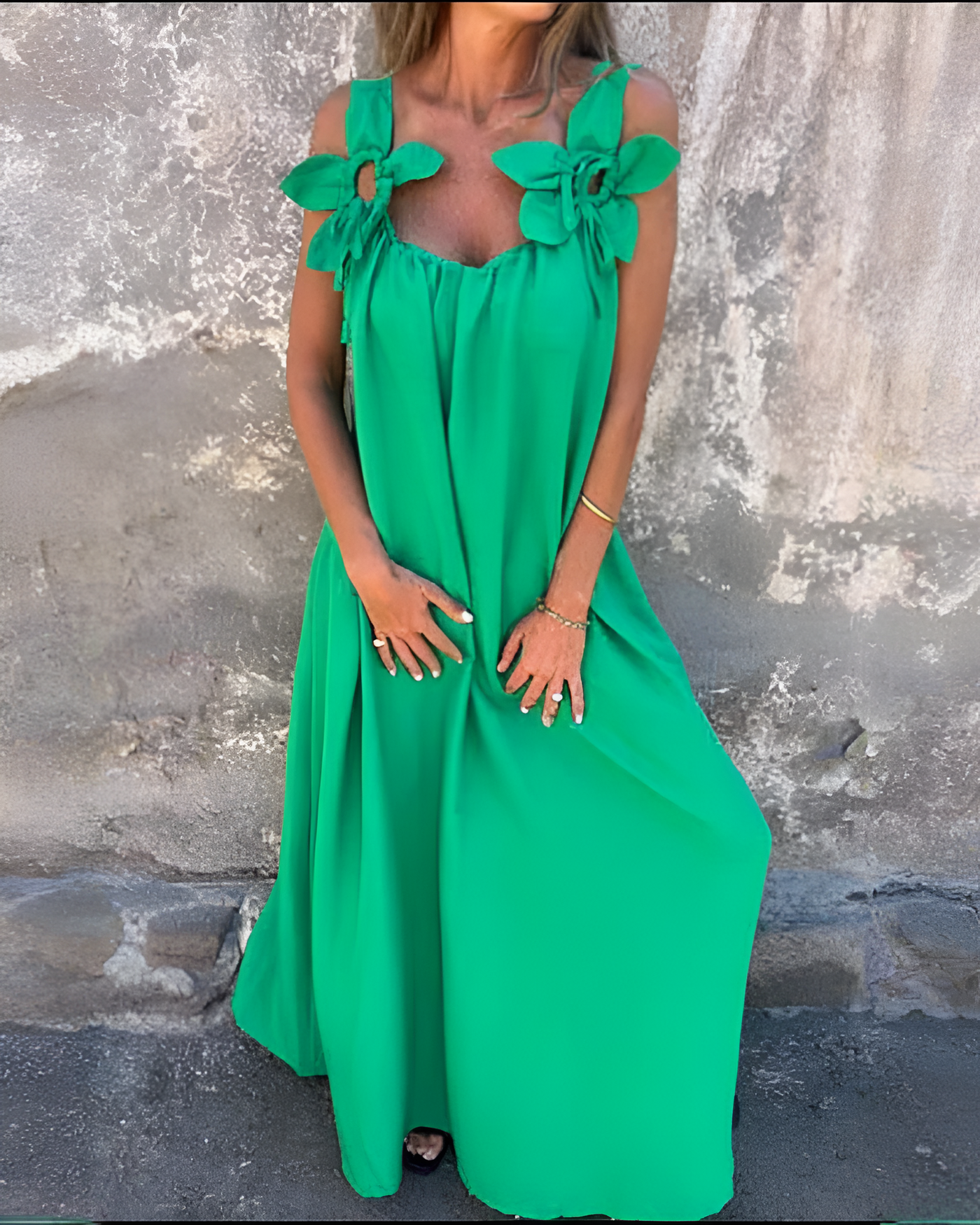 Aina - Petal Breeze Dress