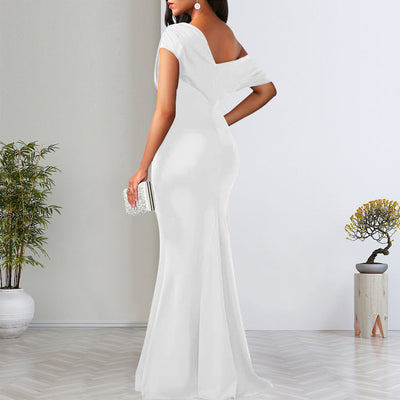 MV Bella Vita Draped Halter Dress