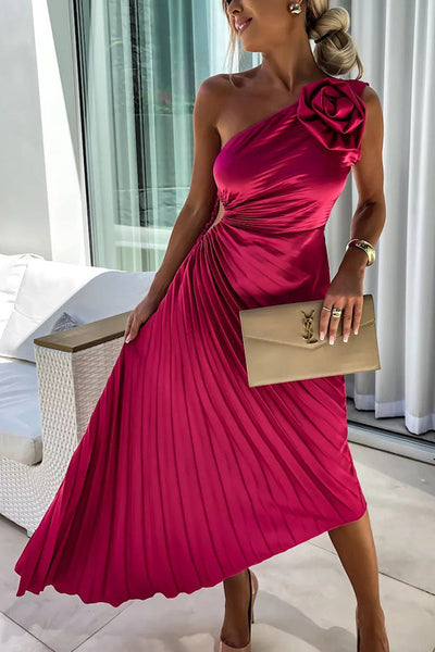 Marivelle - Pleated Glamour Dress