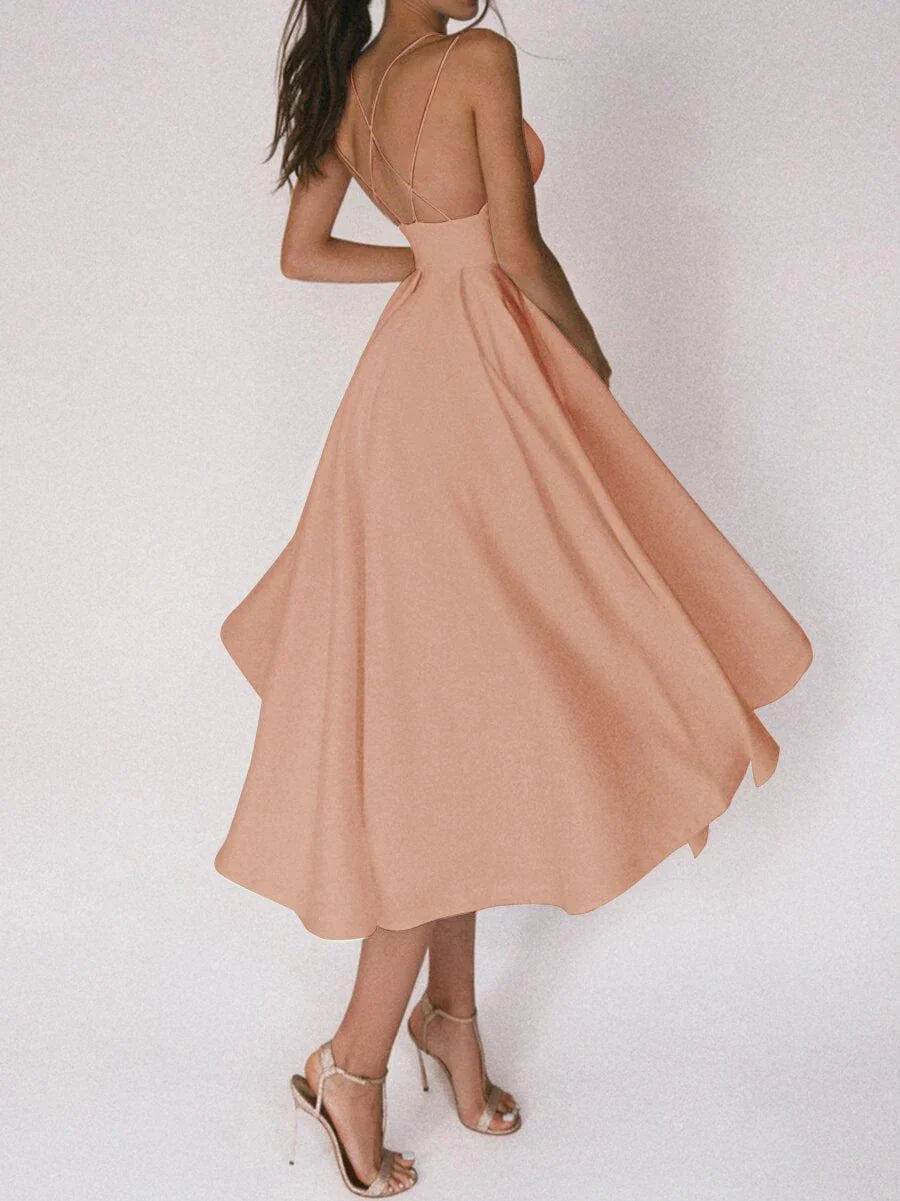 Elysia - Graceful Minimalist Dress