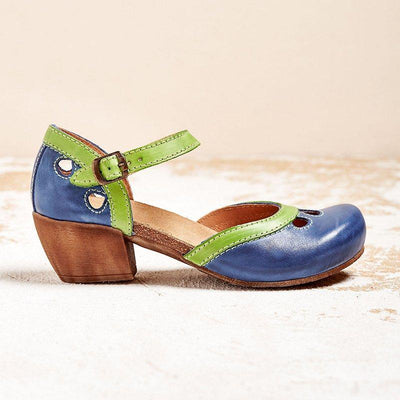 Amalia - Orthopaedic sandals with low heel