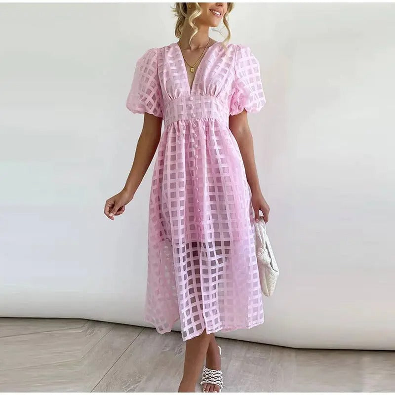 Julia - Elegant Summer Midi Dress