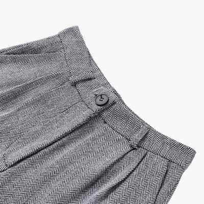 Ivory - Fishbone Crisp 3-Piece Suit