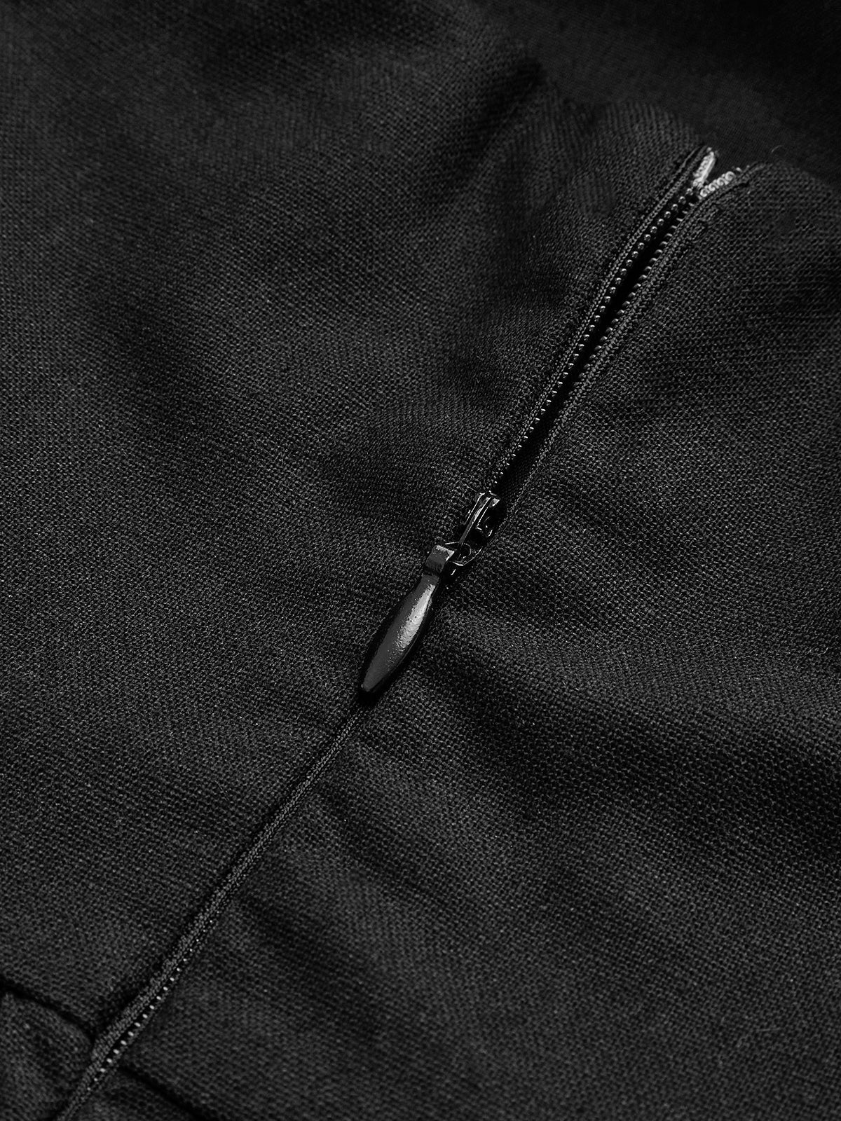 Simple and Chic Cotton & Linen Halter A-Line Long Dress