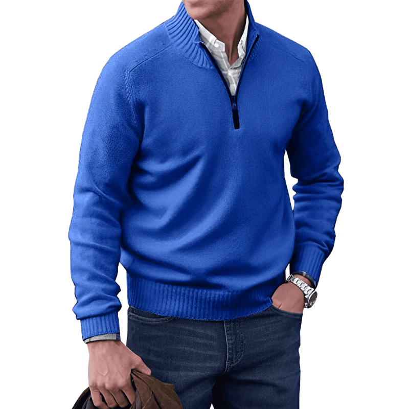 Noah - Cashmere Zip-Up Sweater