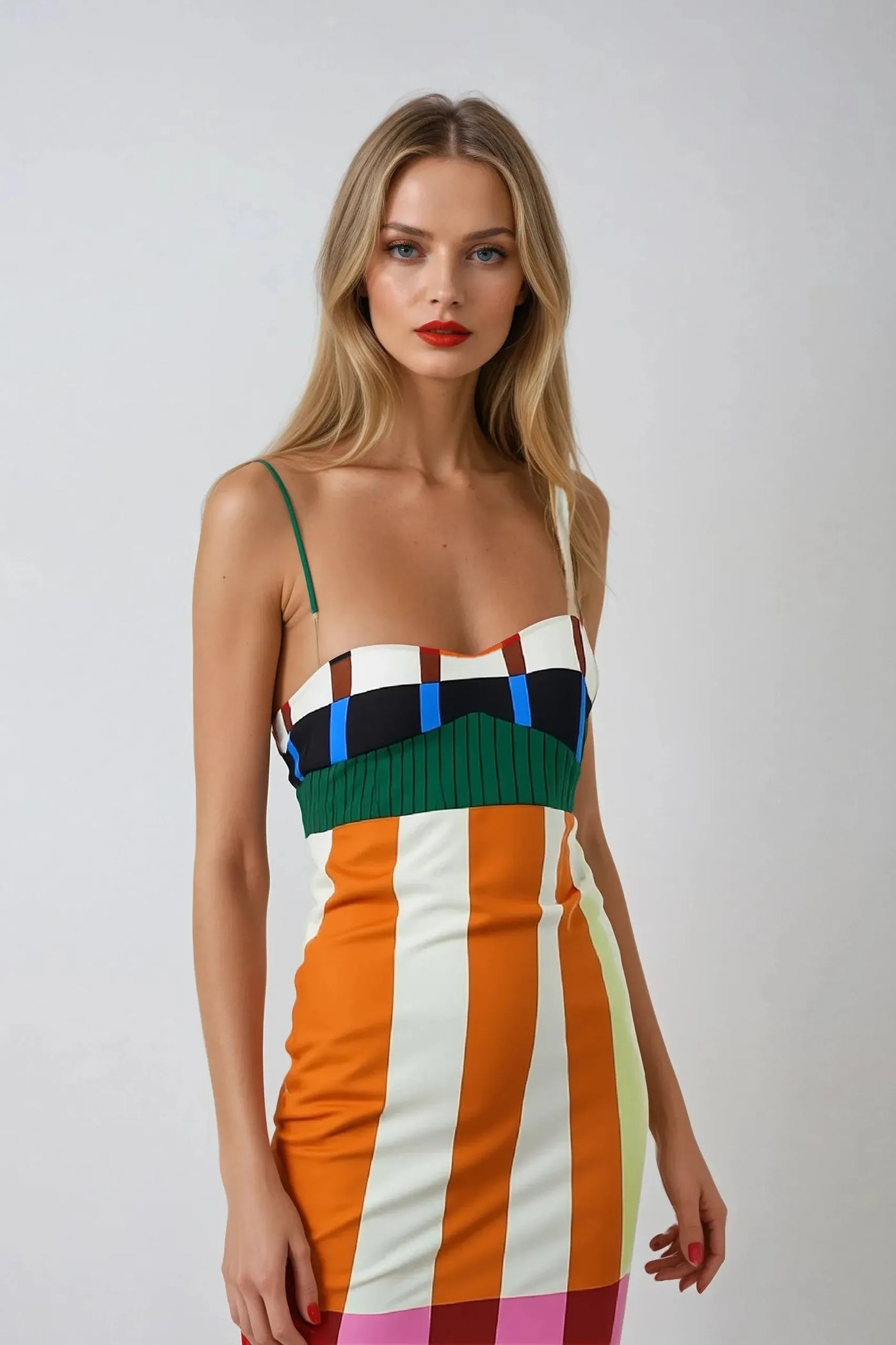 Janice - Radiant Line Dress