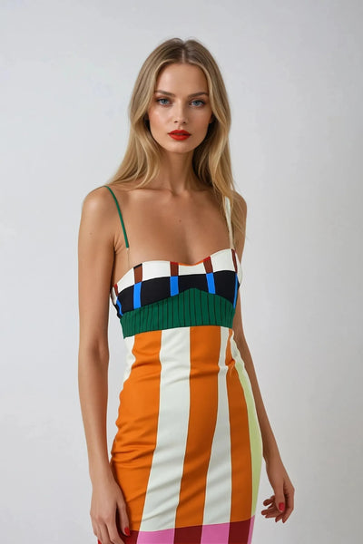 Janice - Radiant Line Dress