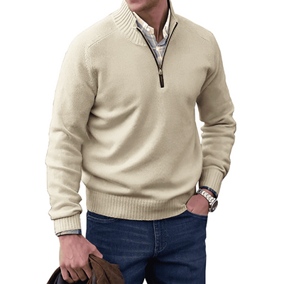 Noah - Cashmere Zip-Up Sweater