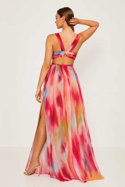 Freya | Painted Maxi Dress