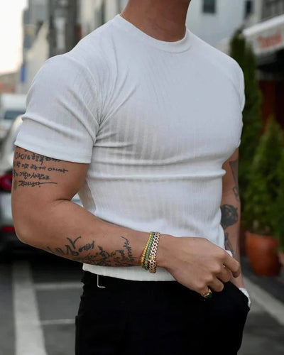 Jack - Round Neck Stretch T-Shirt