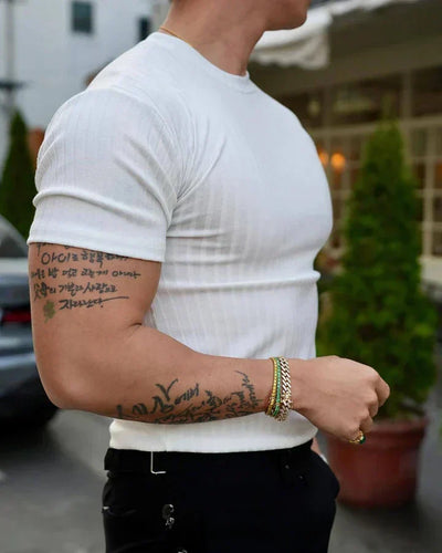 Jack - Round Neck Stretch T-Shirt