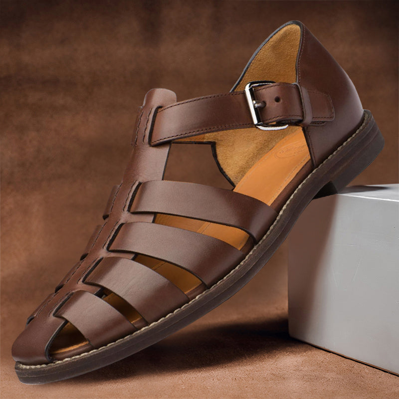 Roger - Leather Casual Sandals