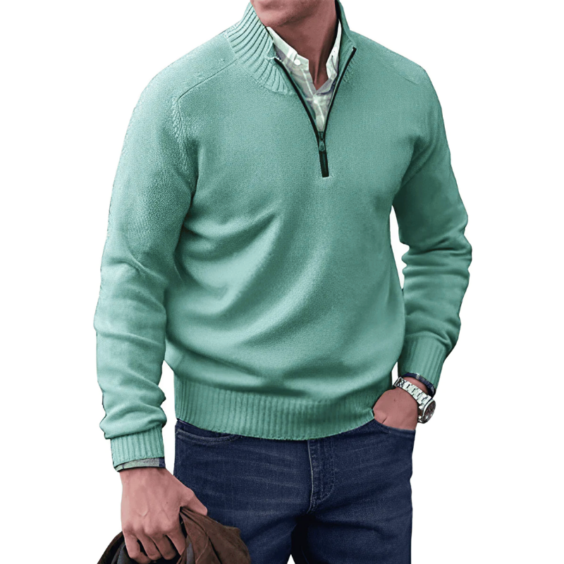 Noah - Cashmere Zip-Up Sweater