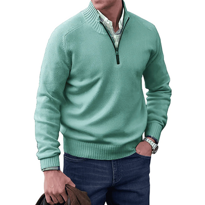 Noah - Cashmere Zip-Up Sweater