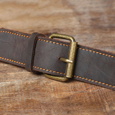 Jordan - Leather Courier Backpack