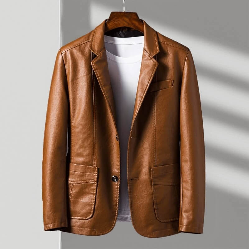 Antonio - Classic Leather Jacket