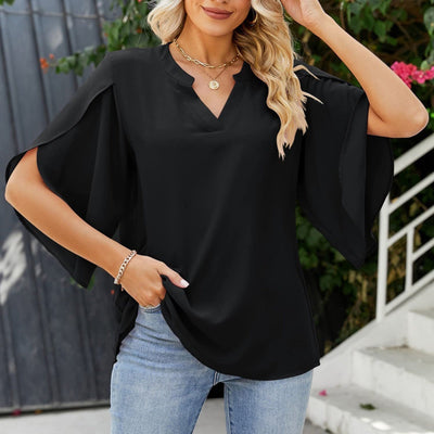 Leni | Elegant V-Neck Top