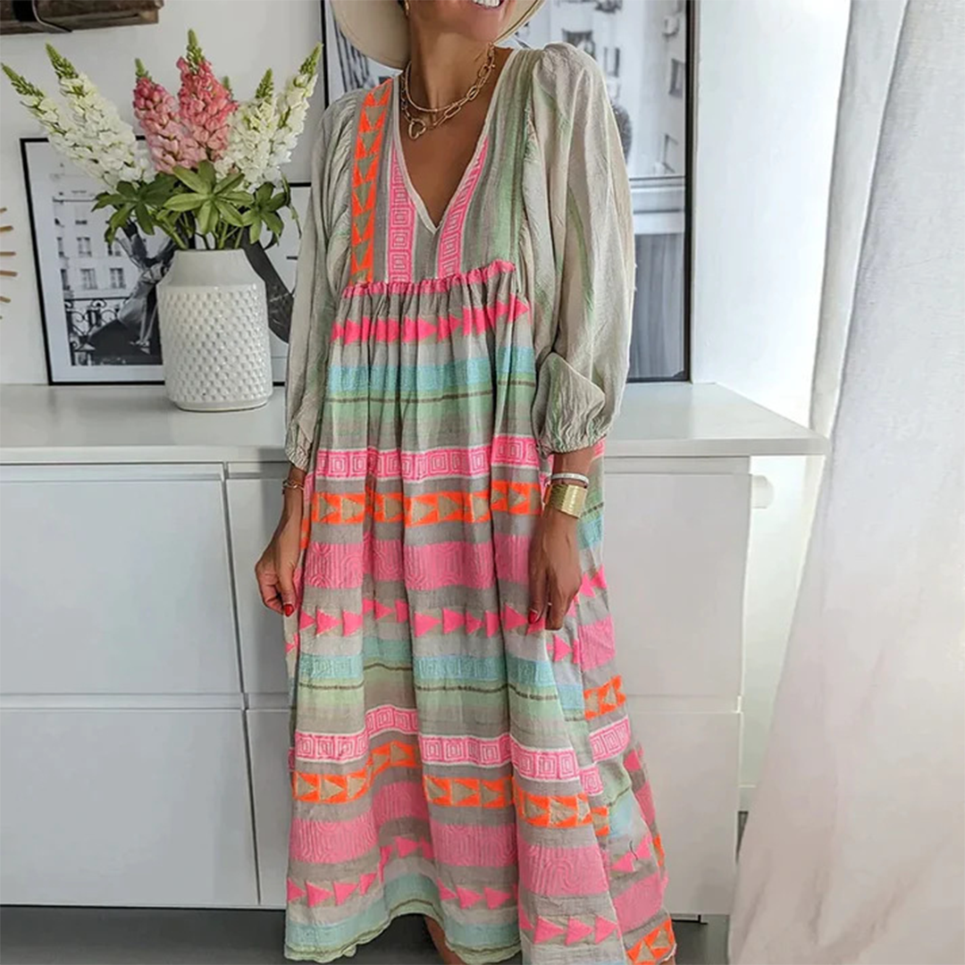 Sabrina - Comfortable Boho Dress