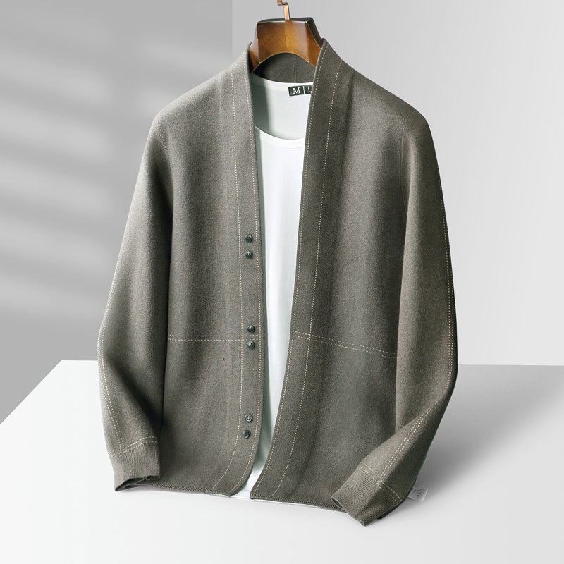 Walter - Knitted Wool Cardigan