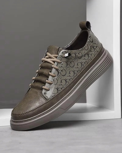 Arden - No-tie Leather Sneakers