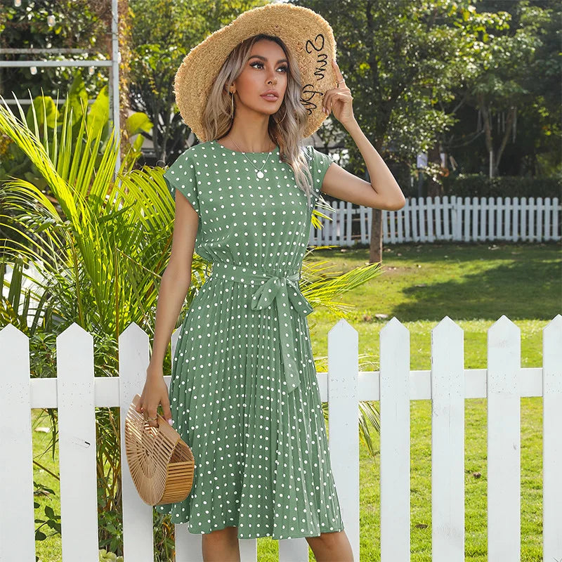 Cirella - Polka Bloom Dress