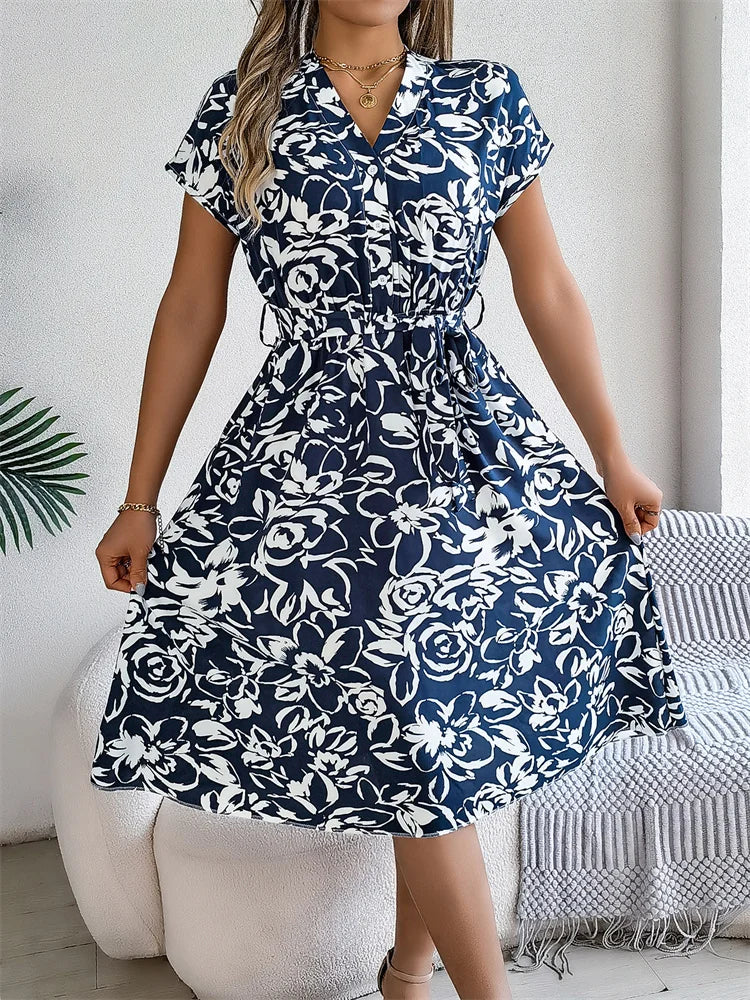 Avessa - Floral Printed Dress