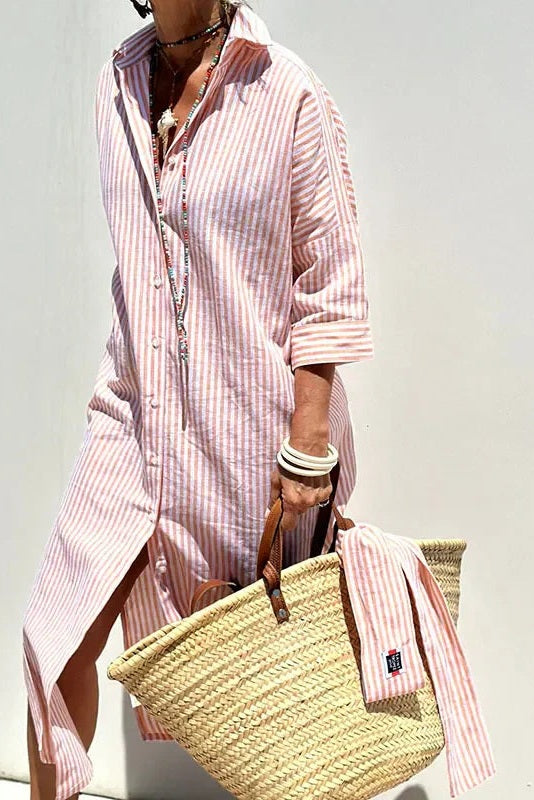 Zara | Rose Bay Stripe Shirt Dress