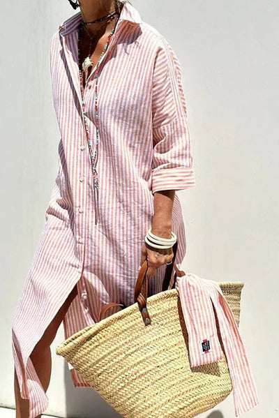 Zara | Rose Bay Stripe Shirt Dress