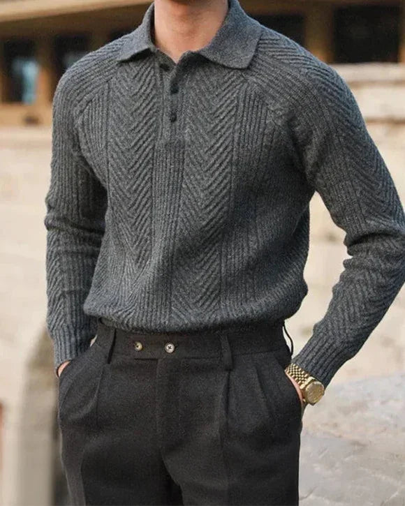 Laurent Knitted Polo